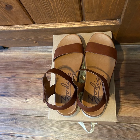 Zodiac Baker Brown Sandals - Picture 3 of 6